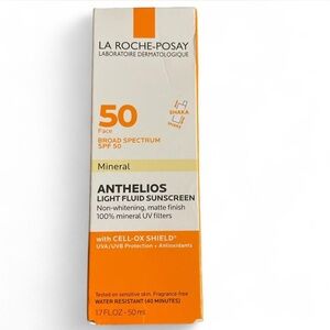 La Roche Posay Anthelios mineral SPF 50 sunscreen
